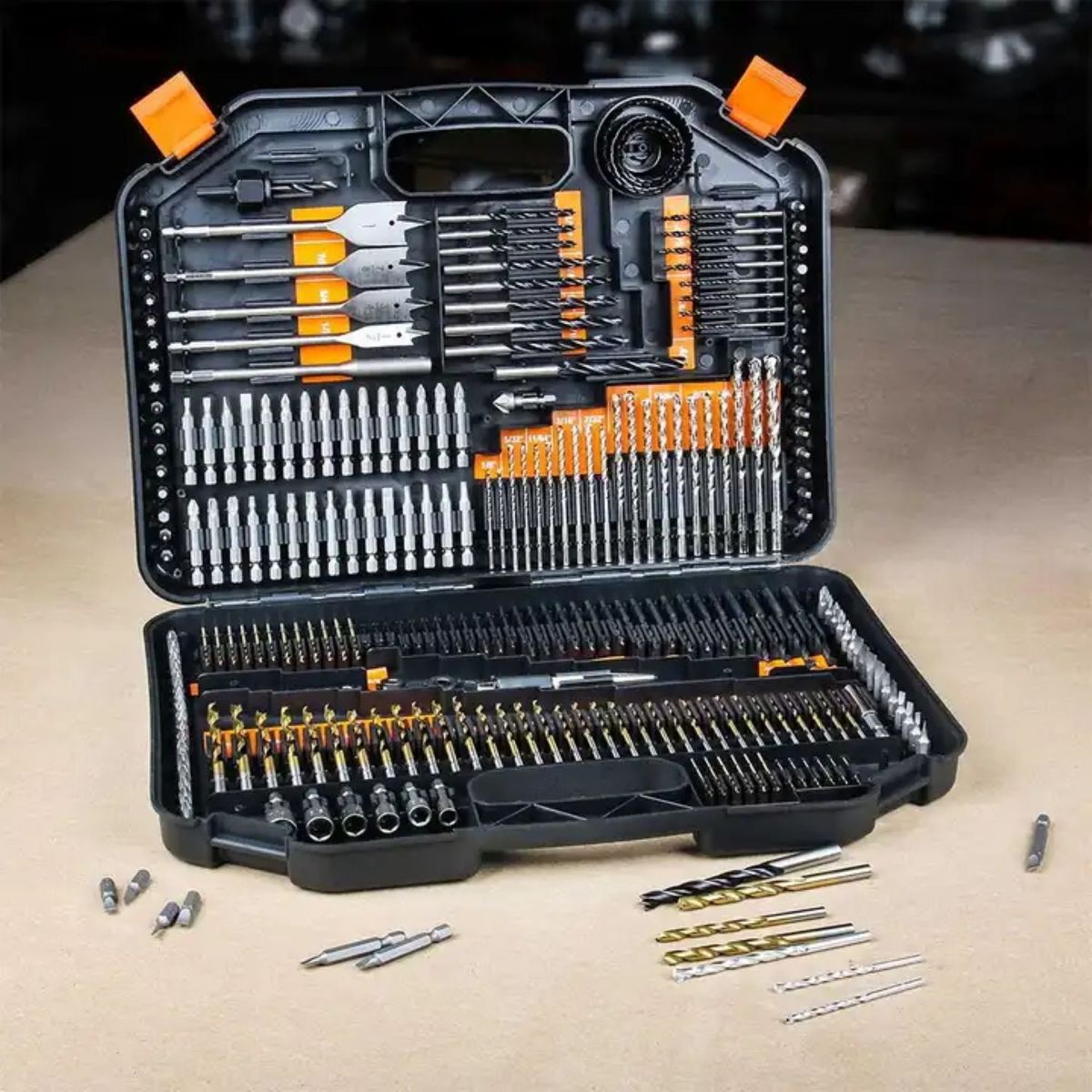 246-Piece Drill Bit & Screwdriver Bit Set with Case