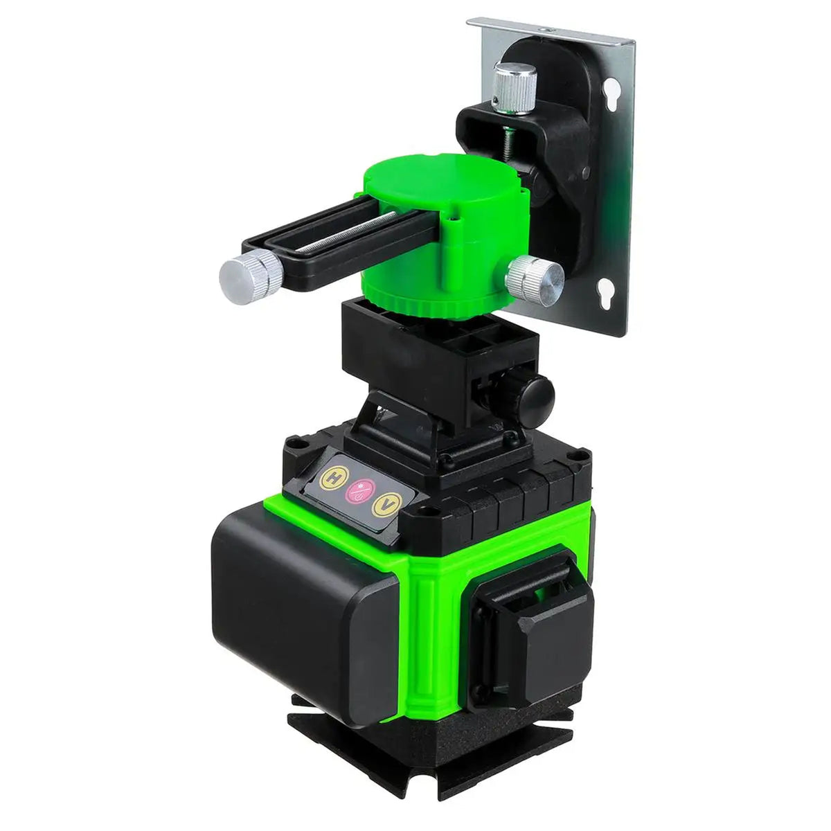 Al&Afa 4D laser level mounted on its wall bracket