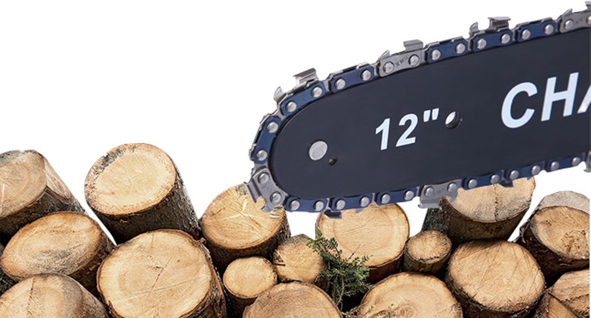 Al&Afa Cordless Brushless 12inch Chainsaw with 2 Li-Ion Batteries & Charger