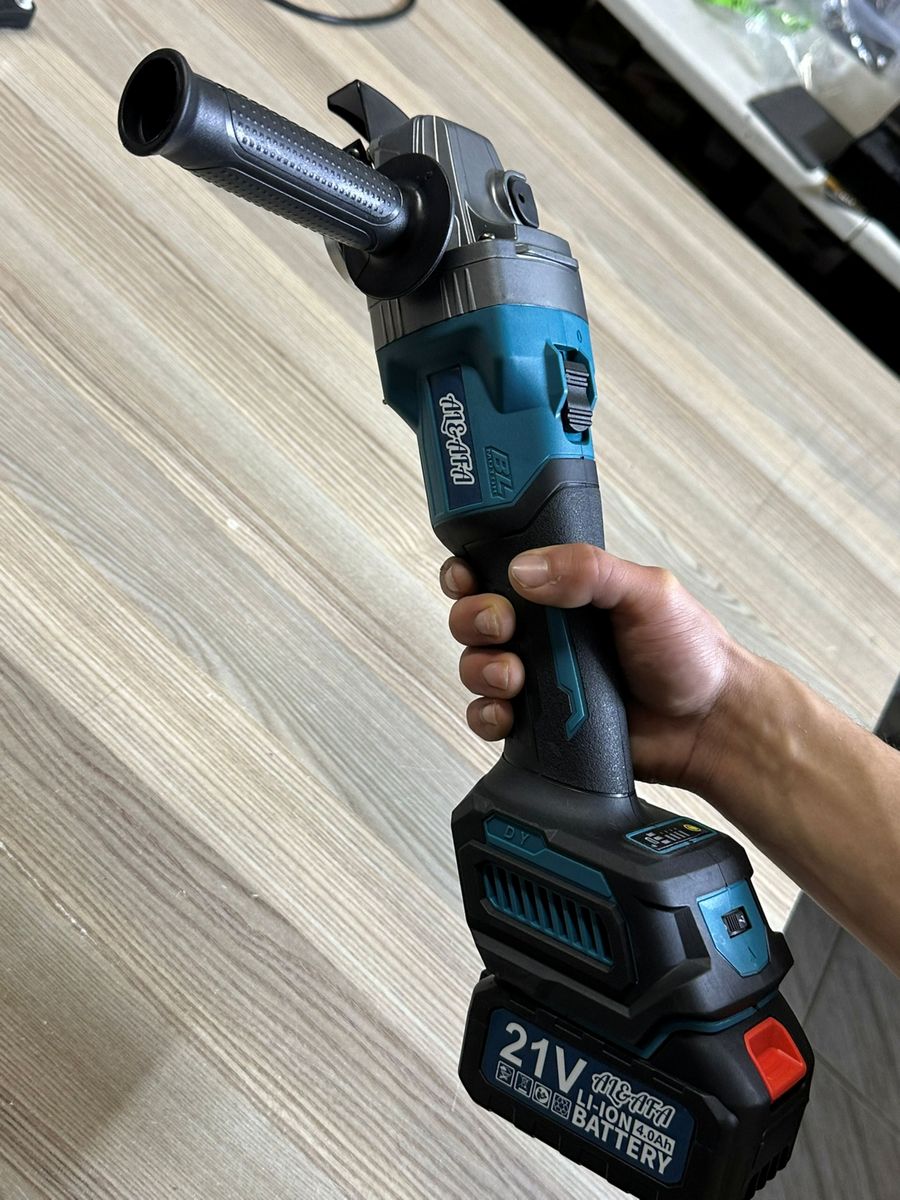 Al&Afa 7 Speed Cordless Brushless Angle Grinder, 2 Batteries & Case
