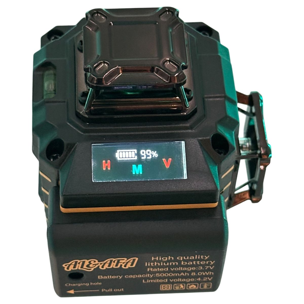 Al&Afa Industrial Yellow 4D 16 Line Laser Self-Leveling Mapping Tool & Case