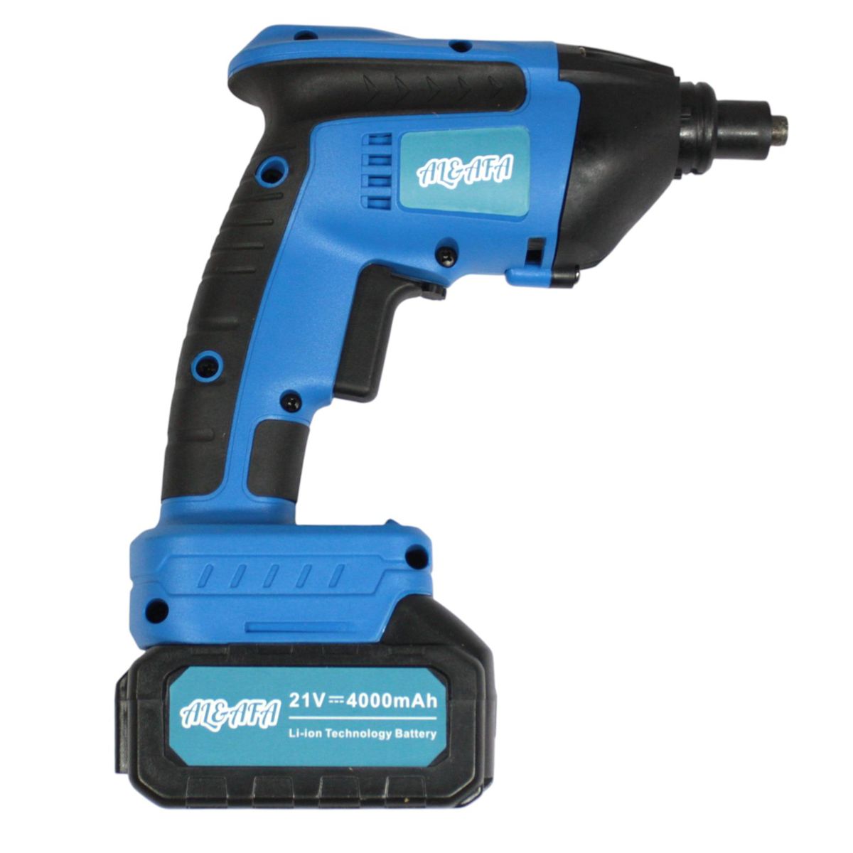 Al&Afa 21V Auto Feed Drywall Screw Gun With 2 Batteries & Screw Strap