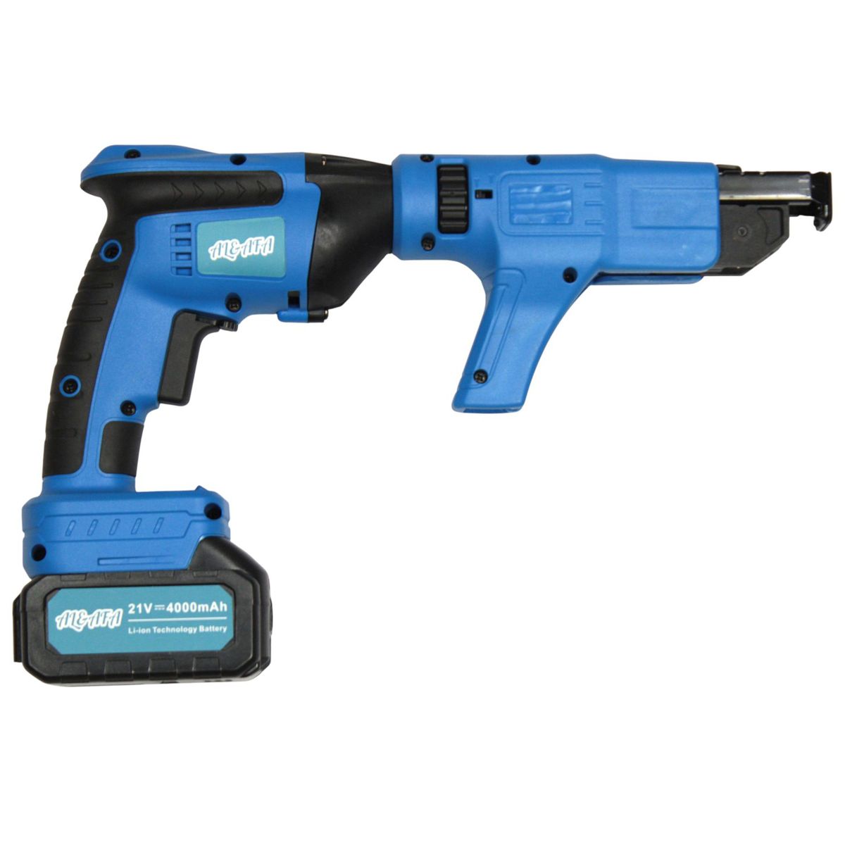 Al&Afa 21V Auto Feed Drywall Screw Gun With 2 Batteries & Screw Strap