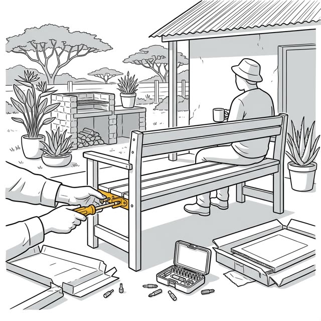 Flat-pack furniture in half the time, finished